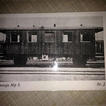 Apartamento Fjordhytten. Rebuild Train Wagon From 1937. Odense Exterior foto