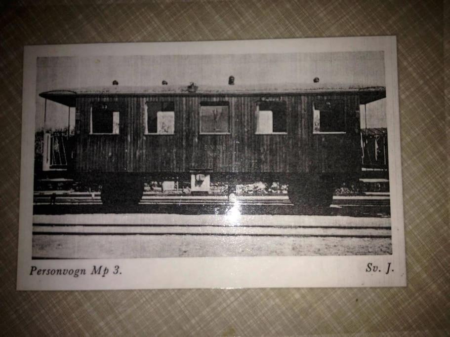 Apartamento Fjordhytten. Rebuild Train Wagon From 1937. Odense Exterior foto