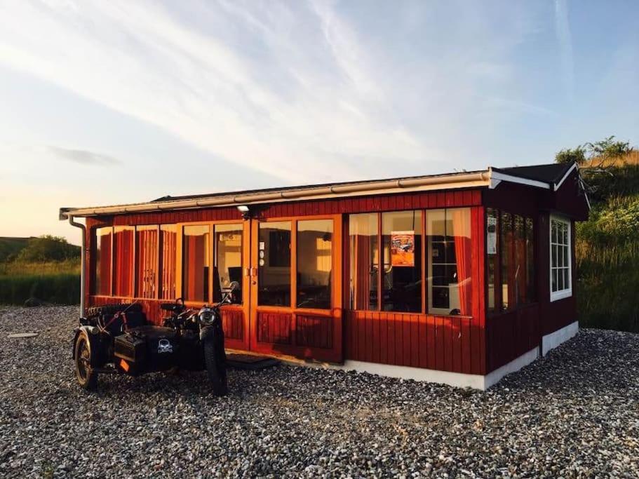 Apartamento Fjordhytten. Rebuild Train Wagon From 1937. Odense Exterior foto